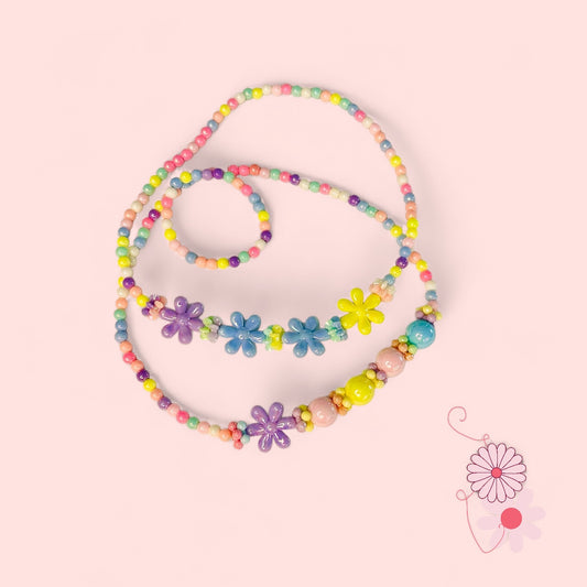 Pink World Necklace