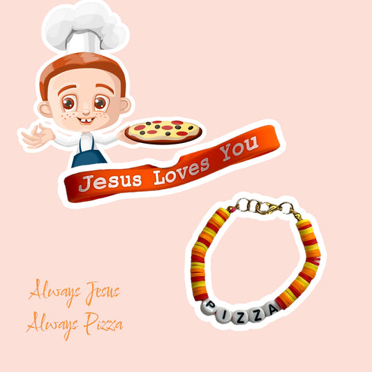 Pizza + Jesus = Yes !